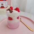 Blushing Berry Cloud Cake dessert candle