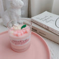 Golden Peach Chiffon dessert candle