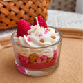 Waikiki Strawberry Swirl dessert candle