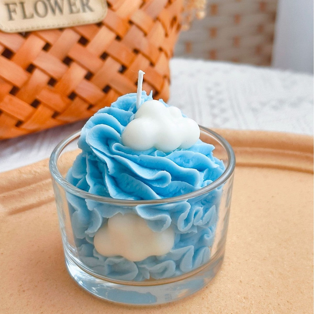 Ocean Breeze Whip dessert candle