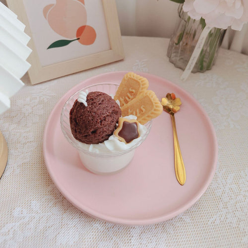 Chocolate Indulgence Scoop dessert candle