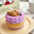 Lilac Crumble Cloud Cake candle
