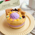 Blueberry Bliss Cake candle