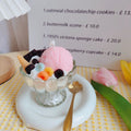 Neapolitan Dream Sundae dessert candle