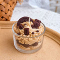 Cookies and Cream Crumble dessert candle