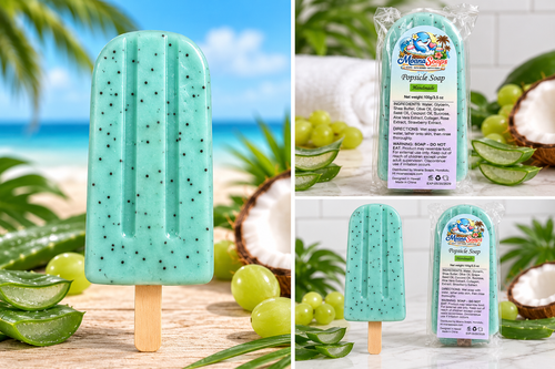 Blue Popsicle Soap