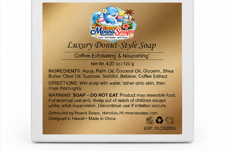Coffee Donut Soap