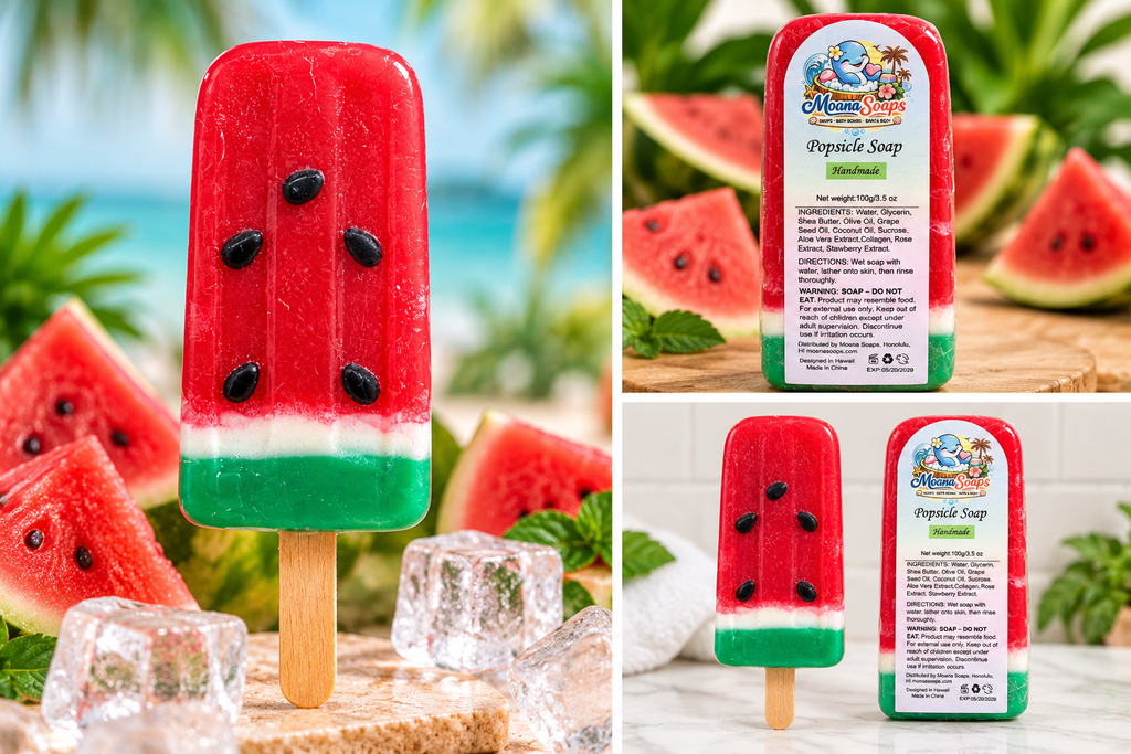 Watermelon Popsicle Soap